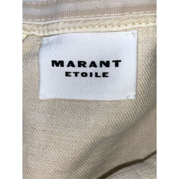 Isabel Marant Etoile Solizinia strapless denim peplum top - Picture 11 of 15